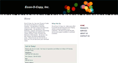 Desktop Screenshot of econ-o-copy.com